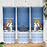 Personalized Estonia Christmas Skinny Tumbler Haid Joule - Wonder Print Shop