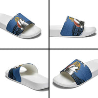 Estonia Christmas Slide Sandals Haid Joule - Wonder Print Shop