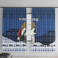 Estonia Christmas Window Curtain Haid Joule - Wonder Print Shop