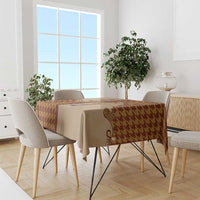 Western Yoke Tablecloth Rein Beer Christmas Houndstooth Patterns - Wonder Print Shop
