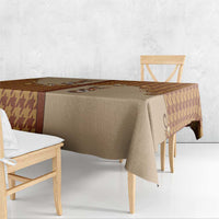 Western Yoke Tablecloth Rein Beer Christmas Houndstooth Patterns - Wonder Print Shop