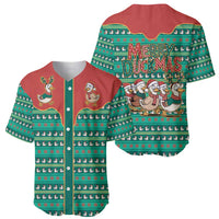 Western Yoke Baseball Jersey Merry Duckmas Funny Style - Wonder Print Shop