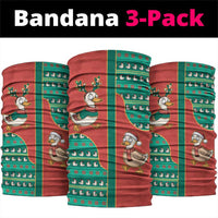 Western Yoke Neck Gaiter Merry Duckmas Funny Style - Wonder Print Shop