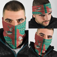 Western Yoke Neck Gaiter Merry Duckmas Funny Style - Wonder Print Shop