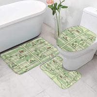 Western Yoke Bathroom Set Frog Christmas Cute Style - Wonder Print Shop
