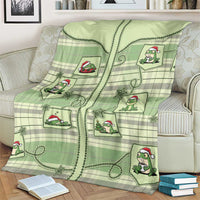 Western Yoke Blanket Frog Christmas Cute Style - Wonder Print Shop