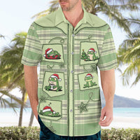 Western Yoke Hawaiian Shirt Frog Christmas Cute Style - Wonder Print Shop