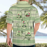 Western Yoke Hawaiian Shirt Frog Christmas Cute Style - Wonder Print Shop