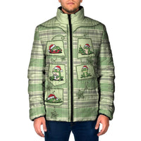 Western Yoke Padded Jacket Frog Christmas Cute Style - Wonder Print Shop
