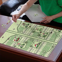 Western Yoke Puzzle Frog Christmas Cute Style - Wonder Print Shop