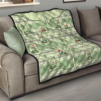 Western Yoke Quilt Frog Christmas Cute Style - Wonder Print Shop