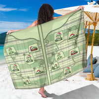 Western Yoke Sarong Frog Christmas Cute Style - Wonder Print Shop