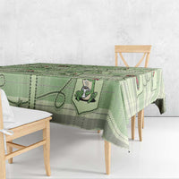 Western Yoke Tablecloth Frog Christmas Cute Style - Wonder Print Shop
