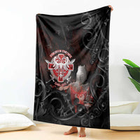 Serbian Empire Blanket Knight With Emblem Double Eagle - Wonder Print Shop