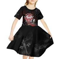 Serbian Empire Kid Short Sleeve Dress Knight With Emblem Double Eagle - Wonder Print Shop