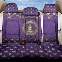 Carolingian Empire Back Car Seat Cover Charlemagne King Of The Franks - Wonder Print Shop