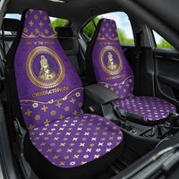 Carolingian Empire Car Seat Cover Charlemagne King Of The Franks - Wonder Print Shop