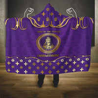 Carolingian Empire Hooded Blanket Charlemagne King Of The Franks - Wonder Print Shop