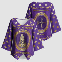 Carolingian Empire Kimono Sleeve Blouse Charlemagne King Of The Franks - Wonder Print Shop