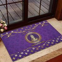 Carolingian Empire Rubber Doormat Charlemagne King Of The Franks - Wonder Print Shop