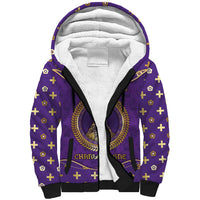 Carolingian Empire Sherpa Hoodie Charlemagne King Of The Franks - Wonder Print Shop