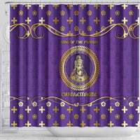 Carolingian Empire Shower Curtain Charlemagne King Of The Franks - Wonder Print Shop