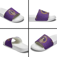 Carolingian Empire Slide Sandals Charlemagne King Of The Franks - Wonder Print Shop