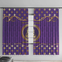 Carolingian Empire Window Curtain Charlemagne King Of The Franks - Wonder Print Shop