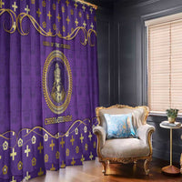 Carolingian Empire Window Curtain Charlemagne King Of The Franks - Wonder Print Shop