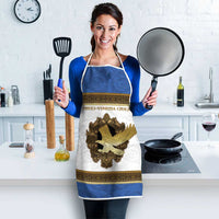 Italy Friuli-Venezia Giulia Apron Golden Eagle With Baroque Patterns