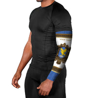 Personalized Italy Friuli-Venezia Giulia Arm Sleeves Golden Eagle With Baroque Patterns