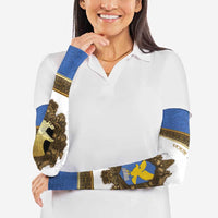 Personalized Italy Friuli-Venezia Giulia Arm Sleeves Golden Eagle With Baroque Patterns