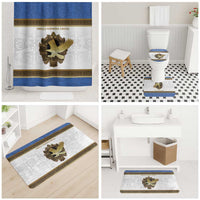 Italy Friuli-Venezia Giulia Bathroom Set Golden Eagle With Baroque Patterns