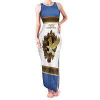 Personalized Italy Friuli-Venezia Giulia Family Matching Tank Maxi Dress and Hawaiian Shirt Golden Eagle With Baroque Patterns