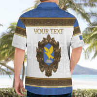 Personalized Italy Friuli-Venezia Giulia Hawaiian Shirt Golden Eagle With Baroque Patterns