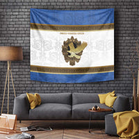 Italy Friuli-Venezia Giulia Tapestry Golden Eagle With Baroque Patterns