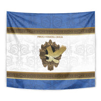 Italy Friuli-Venezia Giulia Tapestry Golden Eagle With Baroque Patterns