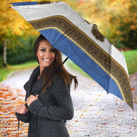 Italy Friuli-Venezia Giulia Umbrella Golden Eagle With Baroque Patterns