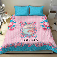 Italy Liguria Bedding Set Carnation Flowers Of The Riviera