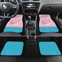 Personalized Italy Liguria Car Mats Carnation Flowers Of The Riviera