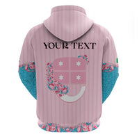 Personalized Italy Liguria Hoodie Carnation Flowers Of The Riviera