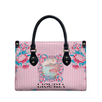 Italy Liguria Leather Bag Carnation Flowers Of The Riviera