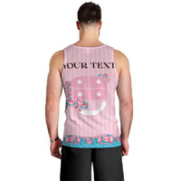 Personalized Italy Liguria Men Tank Top Carnation Flowers Of The Riviera