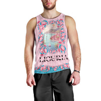 Personalized Italy Liguria Men Tank Top Carnation Flowers Of The Riviera