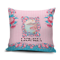 Italy Liguria Pillow Cover Carnation Flowers Of The Riviera