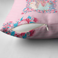 Italy Liguria Pillow Cover Carnation Flowers Of The Riviera