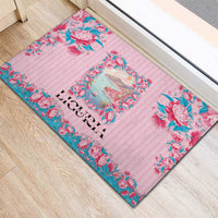 Italy Liguria Rubber Doormat Carnation Flowers Of The Riviera