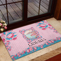 Italy Liguria Rubber Doormat Carnation Flowers Of The Riviera