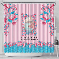 Italy Liguria Shower Curtain Carnation Flowers Of The Riviera