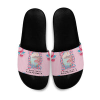 Italy Liguria Slide Sandals Carnation Flowers Of The Riviera